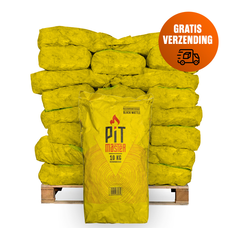 black wattle pitmaster hele pallet alleen bij grill discounter