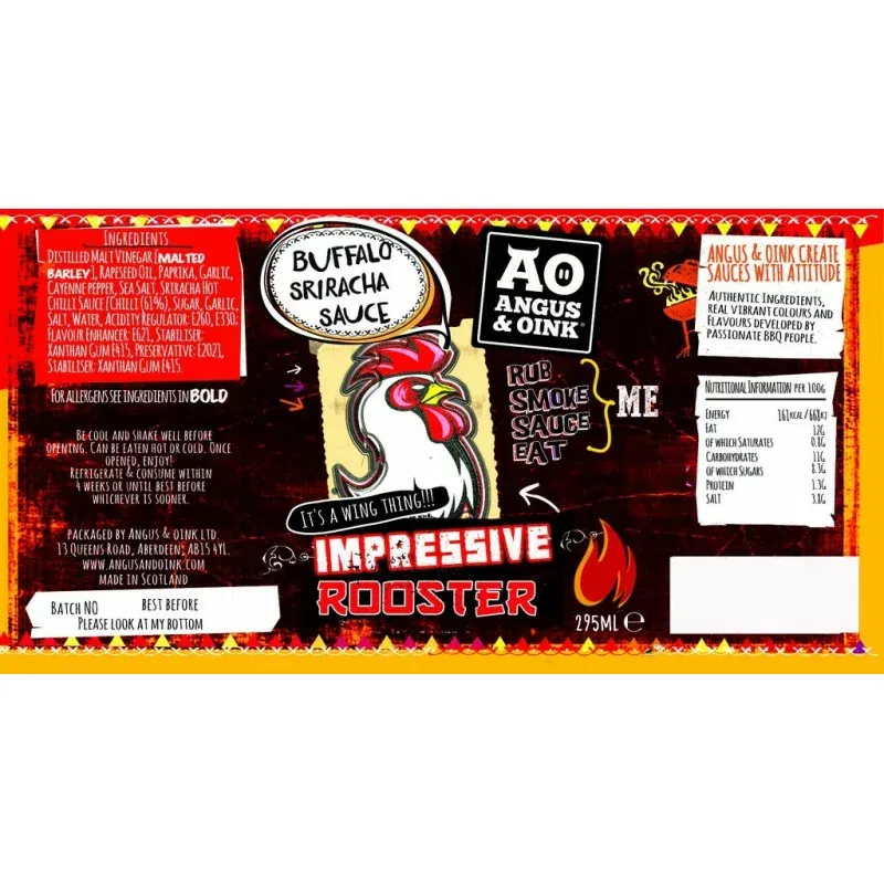 angus oink impressive rooster