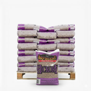 50 zakken hickory pellets bij grill discounter